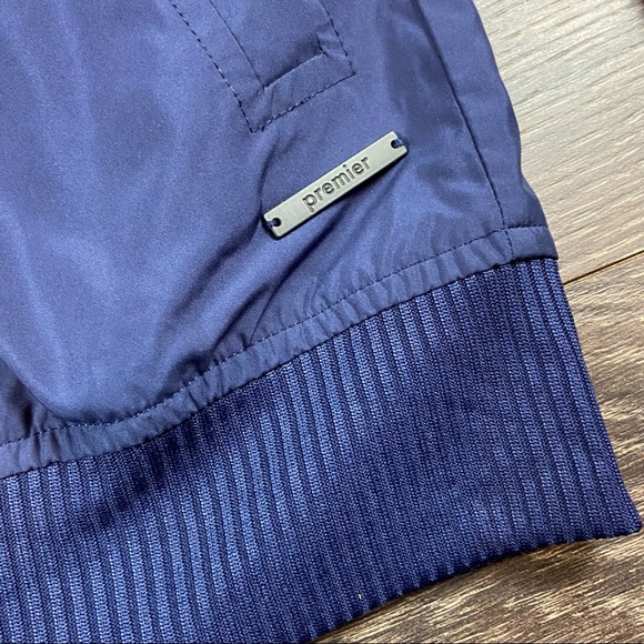 Umbro Premier League Men’s Sporty Style Blue Button Up Jacket Size Medium NEW - Picture 7 of 9